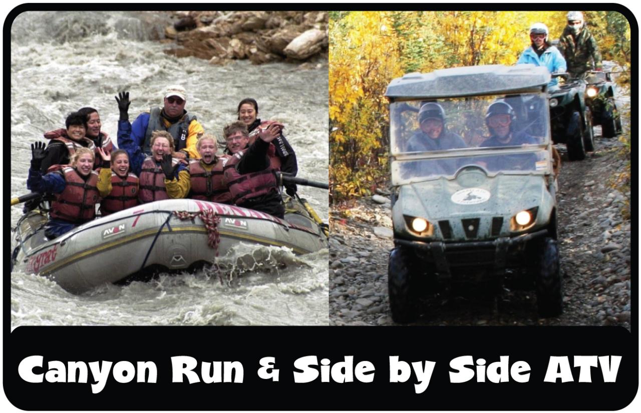 Combo Side by Side & Canyon Whitewater Run